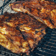 Carne argentina a la parrilla
