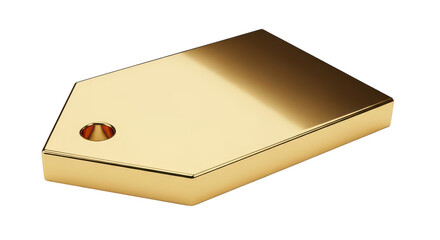 Gold tag design illustration