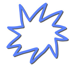 Cartoon Explosion Graphic 