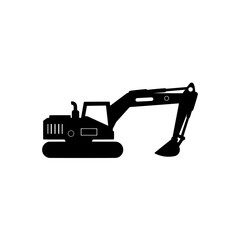 Excavator Machine Icon