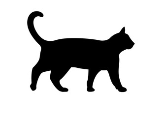 Elegant Sitting Cat Silhouette for Home Accent Pieces and Pet Art