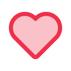 heart outline fill icon