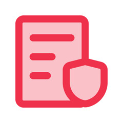 insurance outline fill icon