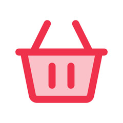 shopping cart outline fill icon