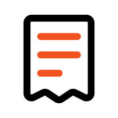 invoice line color icon