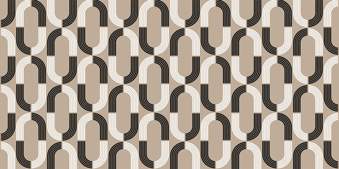 Seamless abstract chain pattern. Vector Illustration.