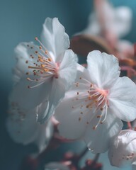 Spring blossom display garden floral photography natural environment close-up view botanical beauty