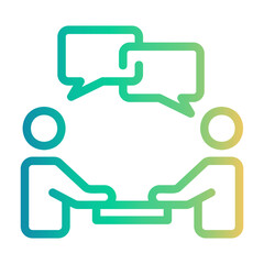 corporate Line Gradient Icon