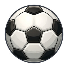 Fototapeta premium soccer ball isolated on white
