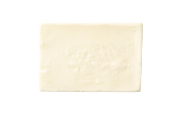 Versatile plain white rectangle, isolated on white, PNG