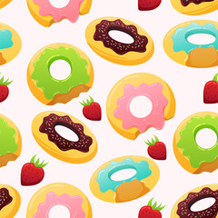 Dessert Seamless Pattern