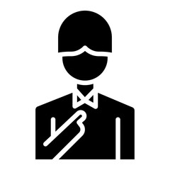 introduction Solid icon