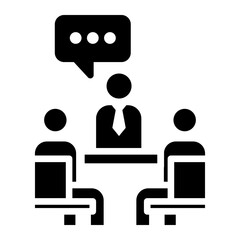 introduction Solid icon