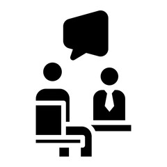 introduction Solid icon