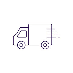 Delivery man icon
