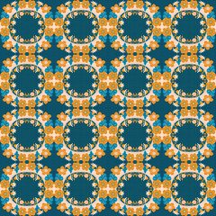 abstract floral background with flowers