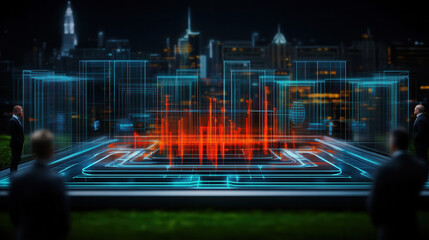Innovation in smart city building energy saving earthquake warning center in urban environment