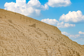 Huaca Pucllana, also Huaca Juliana is a great adobe and clay pyramid located in the Miraflores district of Lima, Peru
