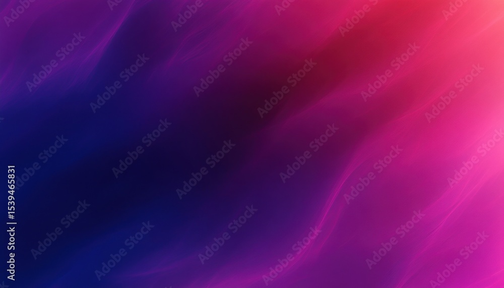 Poster abstract smooth gradient background with flowing wavy textures blending dark blue, purple, and brigh