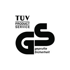 TUV Product Service GS Geprufte Sicherheit Vector Symbol Icon Sign