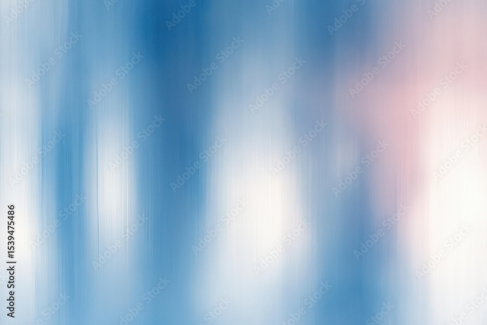 Poster abstract blurred vertical gradient with soft blue, white, and pink tones creating a calm and soothin