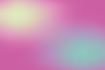 Soft and smooth gradient blend of pink purple blue and yellow for backgrounds