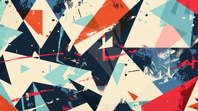 Colorful Polygon Geometric Background – a vibrant and modern visual. The bold geometric shapes and vivid colors create an energetic and stylish scene