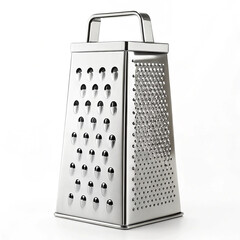 Kitchen grater with multiple grating surfaces isolated on white background