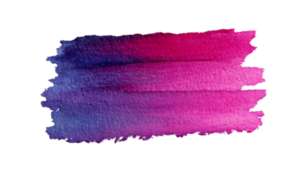 Abstract watercolor paint strokes purple pink gradient texture background
