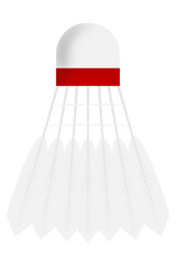 red badminton vector