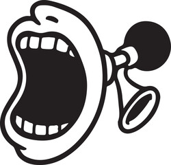 mouth horn