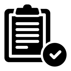 Checklist Icon Completed Task