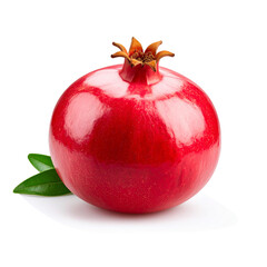 Pomegranate Isolated on White Background