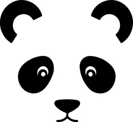 panda bear vector illustration