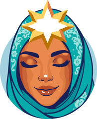 Islamic Logo Vector Design, Muslim Emblem Vector Art, Crescent Moon Logo Design, Islamic Calligraphy Logo, Mosque Logo Vector, Arabic Style Logo, Minimal Islamic Logo, Modern Muslim Logo Art, Islamic 