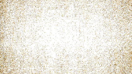 Golden paint brush stroke glittering texture.