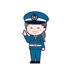 警備員／ななめ／女性 13