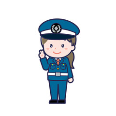 警備員／ななめ／女性 14