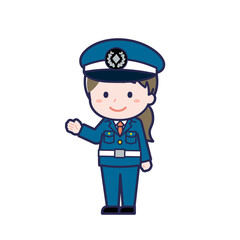 警備員／ななめ／女性 15