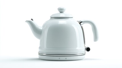 Obraz premium Modern white kettle (2)