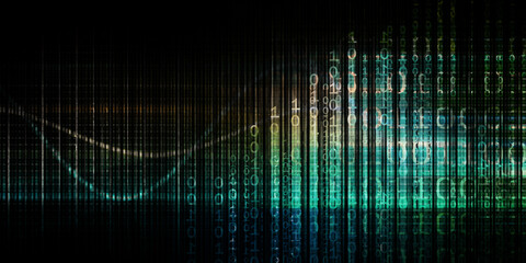 Binary Code Background