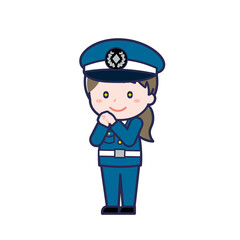 警備員／ななめ／女性 22