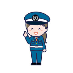 警備員／ななめ／女性 13