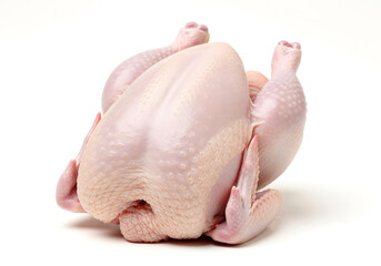 Fresh Raw Whole Chicken Ready for Cooking Poultry Meat Ingredient