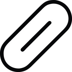 Attach File Icon Simple, Clean, and Vector Graphic