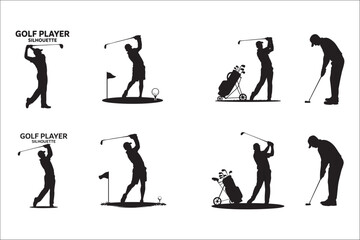 Golfer Swing Silhouette Design

Professional Golfer Vector Art

Golf Club Swing Illustration

Dynamic Golf Pose Silhouette

Tee Off Golfer Clipart Graphic