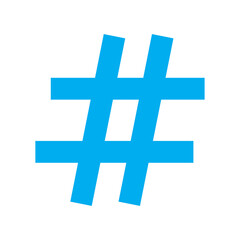 Fototapeta premium hashtag icon