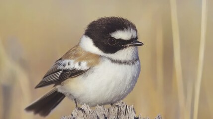 Stunning White-browed Scrubwren Portrait
