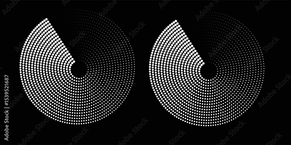 Poster spiral with gray colors lines as dynamic abstract vector background or logo or icon. spiral circle a