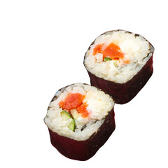 Two Pieces of Sushi on Rice